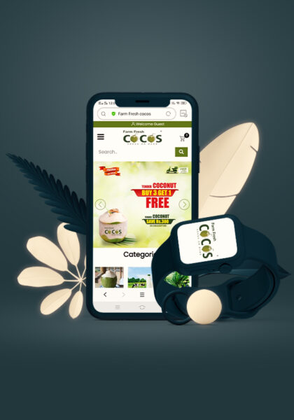 Farm Fresh Coco Mobile app